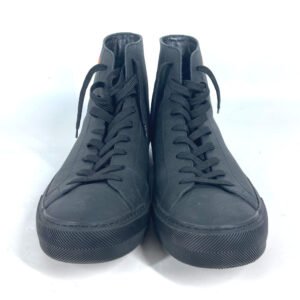 LOUIS VUITTON sneakers leather black Rainbow logo 8.5 | AlmaBagz