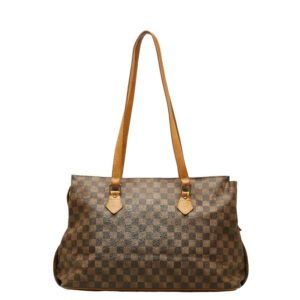 Louis Vuitton Louis Vuitton Damière N99037 Toast Bag PVC/Leather Brown | AlmaBagz