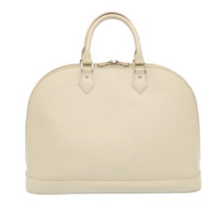 LOUIS VUITTON Epi Alma GM Hand Bag White M4032J LV Auth 29185 | AlmaBagz