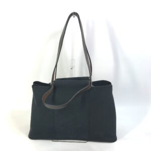 HERMES Tote Bag Towar Office / Leather black Handbag Kabak Elan PM Women Used | AlmaBagz
