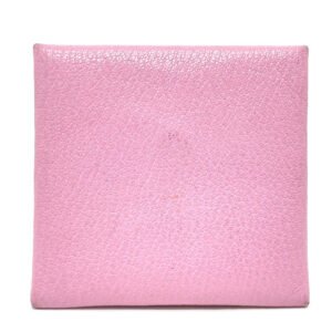 HERMES Coin case Shave pink Bastia Women Used | AlmaBagz