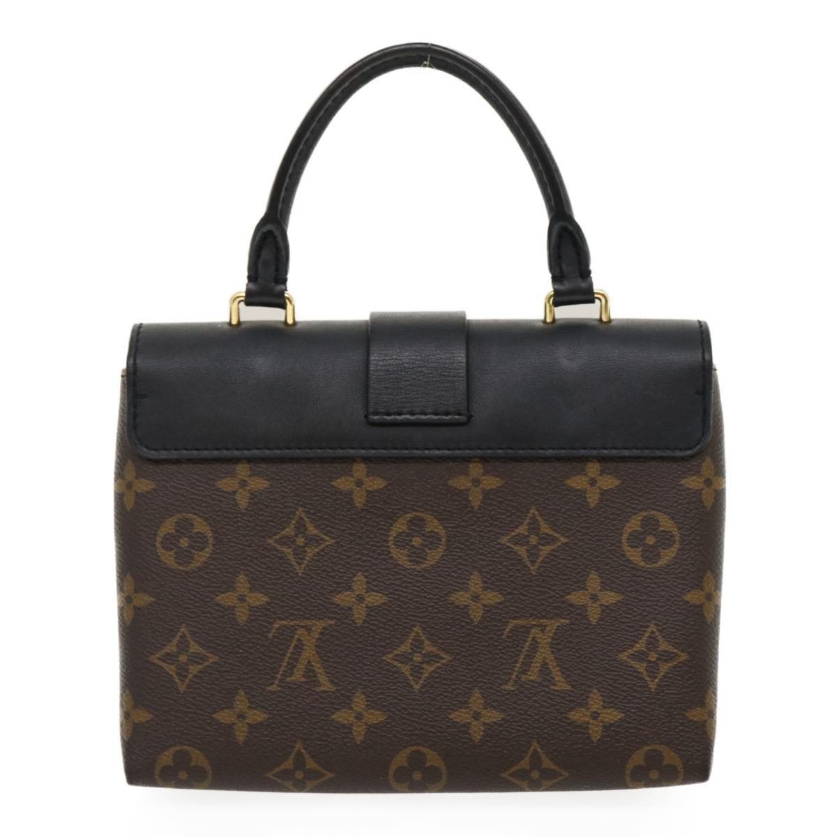 LOUIS VUITTON Monogram Rocky BB 2Way Hand Shoulder Bag Black M44141 Auth 29587A | AlmaBagz
