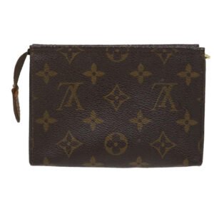 LOUIS VUITTON Monogram Poche Toilette 15 Pouch M47546 LV Auth 29831 | AlmaBagz