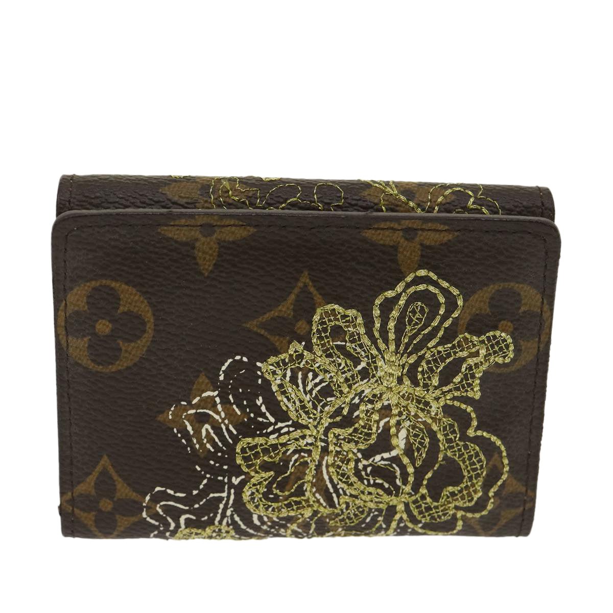 LOUIS VUITTON Monogram Dentelle Ludlow Wallet M95391 LV Auth 29934A | AlmaBagz
