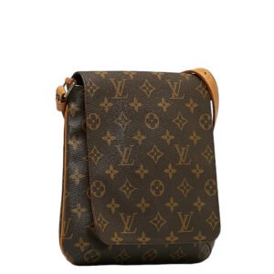 Louis Vuitton Monogram Salsa Short Shoulder Bag M51258 Brown PVC Leather Lady Louis Vuitton | AlmaBagz