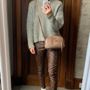 Gucci GG Marmont Dusty Pink Small Shoulder Bag (RRP £1340) | AlmaBagz