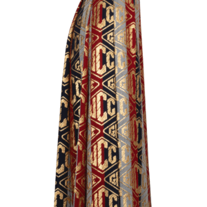 GUCCI Lurex Gucci Game Wool Skirt | AlmaBagz