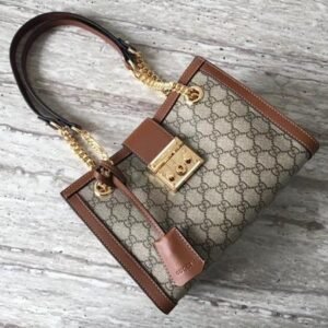 Gucci Padlock Small Shoulder Bag Brown | AlmaBagz