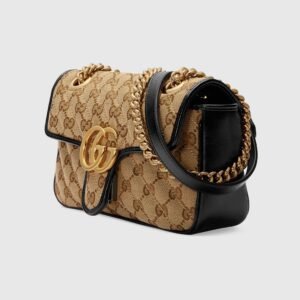 Gucci GG Marmont Mini Bag Original GG Canvas | AlmaBagz