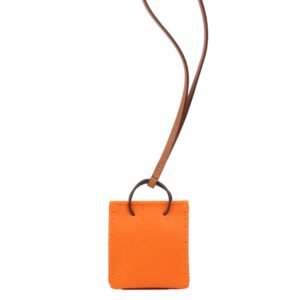Hermes Orange Bag Bag Charm. | AlmaBagz