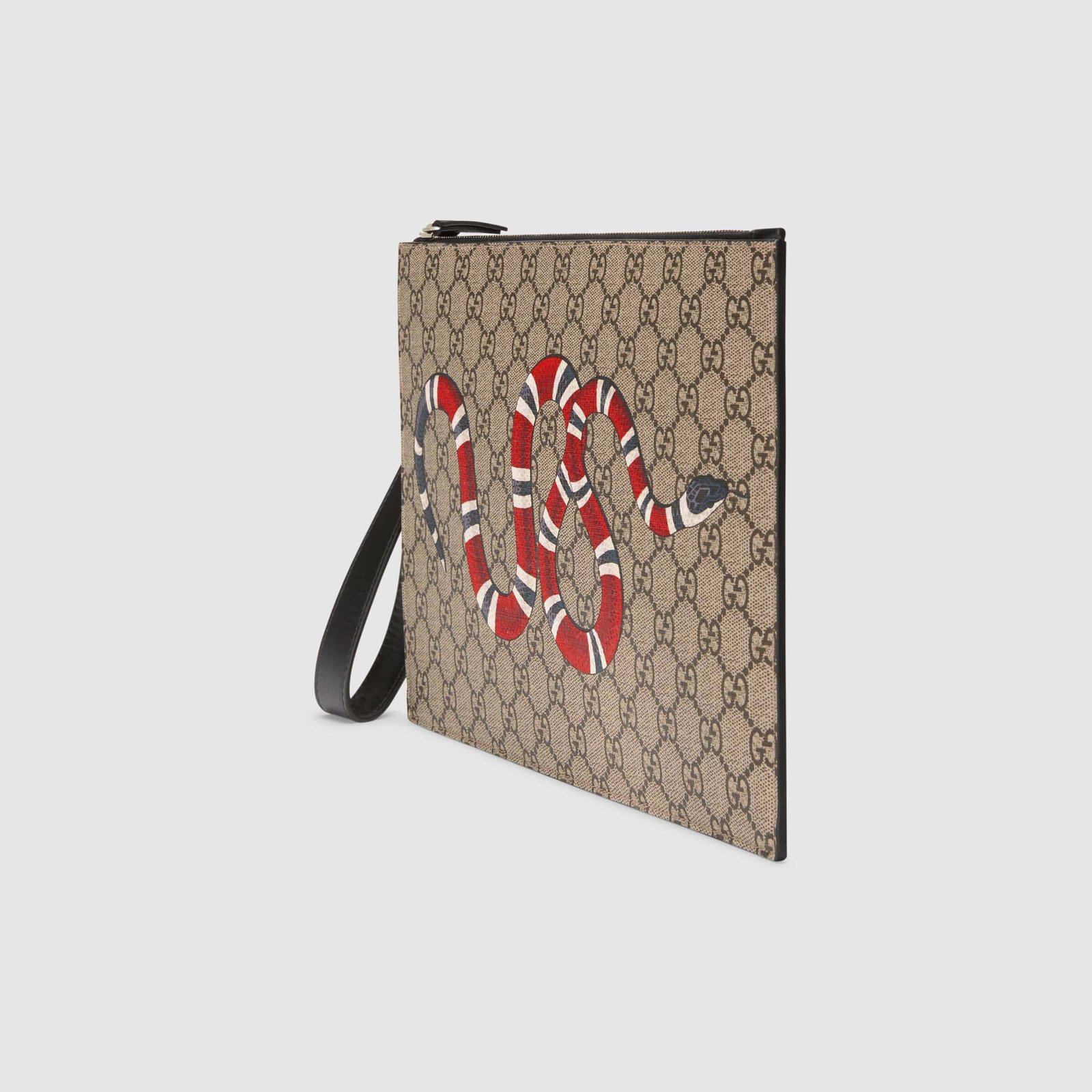 Gucci Bestiary Pouch with Kingsnake | AlmaBagz