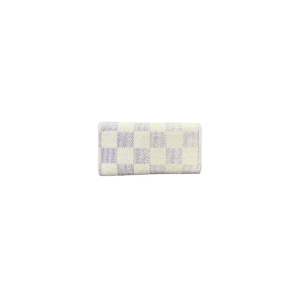 Louis Vuitton 4 Key Holder Damier Azur | AlmaBagz