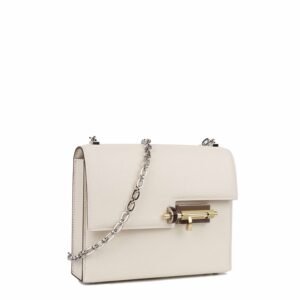 Hermes Mini Verrou Bag Chevre Mysore Nata With Havane/Tchai/Etoupe Hardware Stamp Z | AlmaBagz