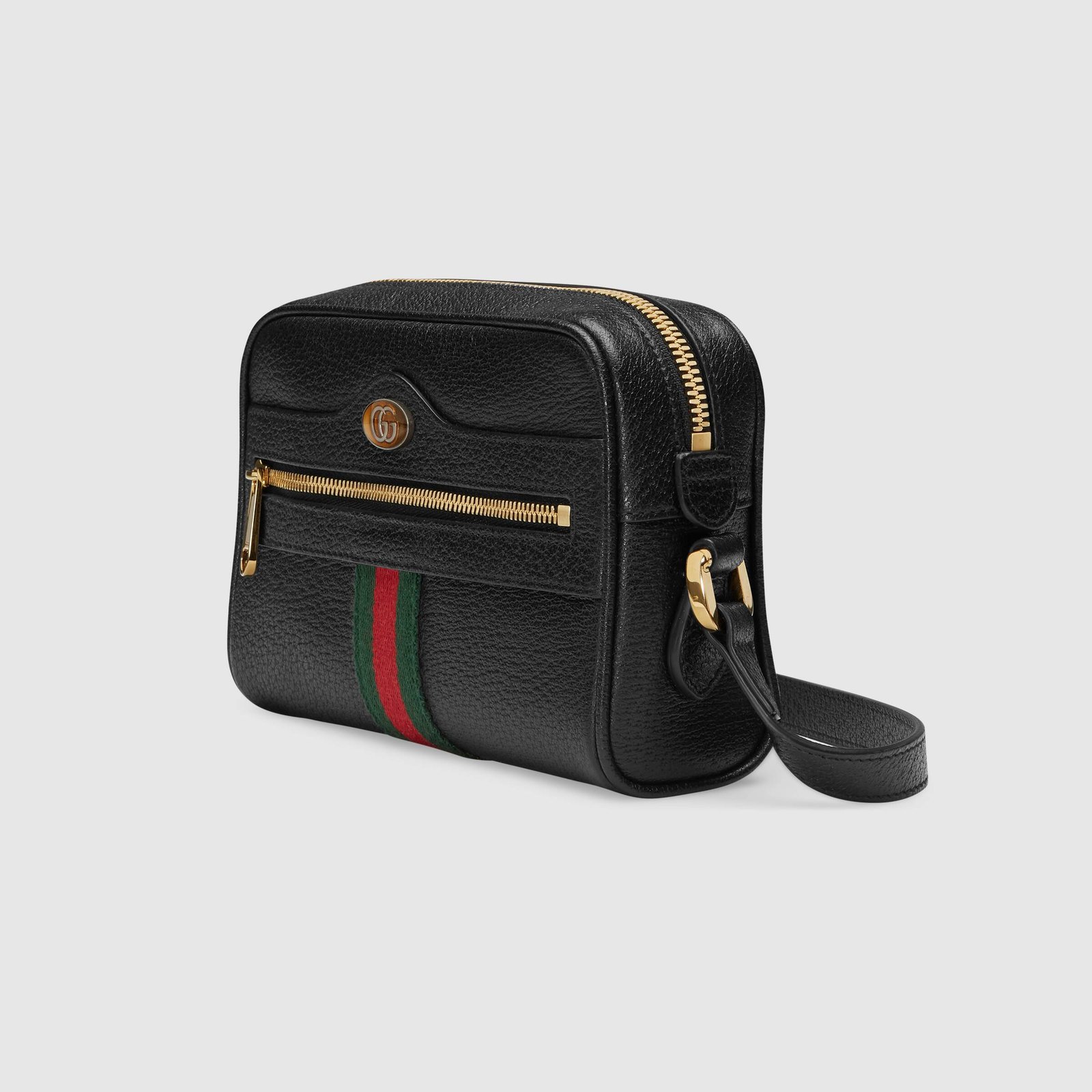 Gucci Ophidia Burgundy Leather Small Belt Bag | AlmaBagz