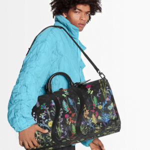 Louis Vuitton Keepall Bandouliere 50 Monogram Eclipse Foliage | AlmaBagz