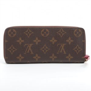 Louis Vuitton Monogram Clemence Long Wallet Fuchsia | AlmaBagz