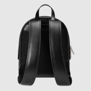 Gucci Signature Leather Backpack Black | AlmaBagz