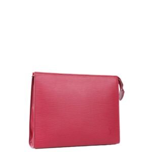 Louis Vuitton Red Epi Leather Toiletry Pochette. | AlmaBagz