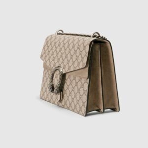 Gucci Dionysus GG Supreme Mini Bag Beige Brown | AlmaBagz