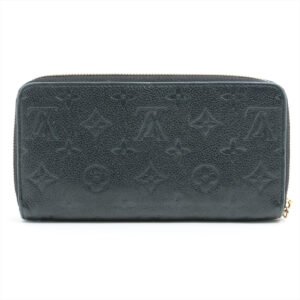 Louis Vuitton Monogram Empreinte Zippy Wallet | AlmaBagz