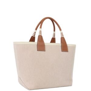 Hermes Steeple 25 in Ecru & Gold. | AlmaBagz