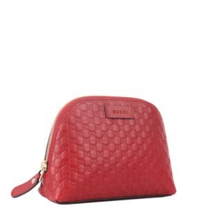 Gucci Red Cosmetic Pouch. | AlmaBagz