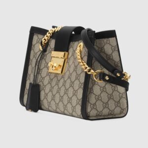 Gucci Padlock Small Shoulder Bag Black | AlmaBagz