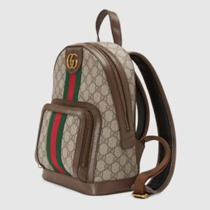 Gucci Ophidia GG Small Backpack Beige/Ebony | AlmaBagz