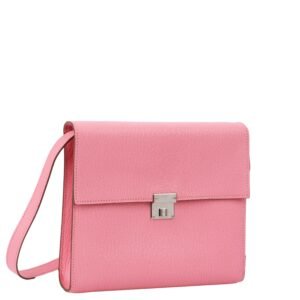 Hermes Pink Wallet on Chain. | AlmaBagz