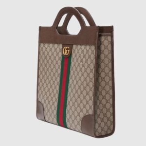 Gucci Ophidia GG Medium Top Handle Tote | AlmaBagz