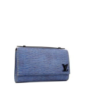 Louis Vuitton Clery Epi Denim Bag | AlmaBagz