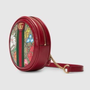 Gucci Ophidia GG Flora Mini Backpack Red | AlmaBagz