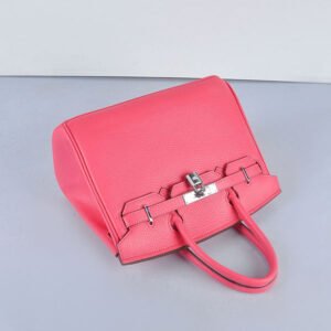 Hermes Birkin 30cm Togo leather Handbags Lip Pink Sliver | AlmaBagz