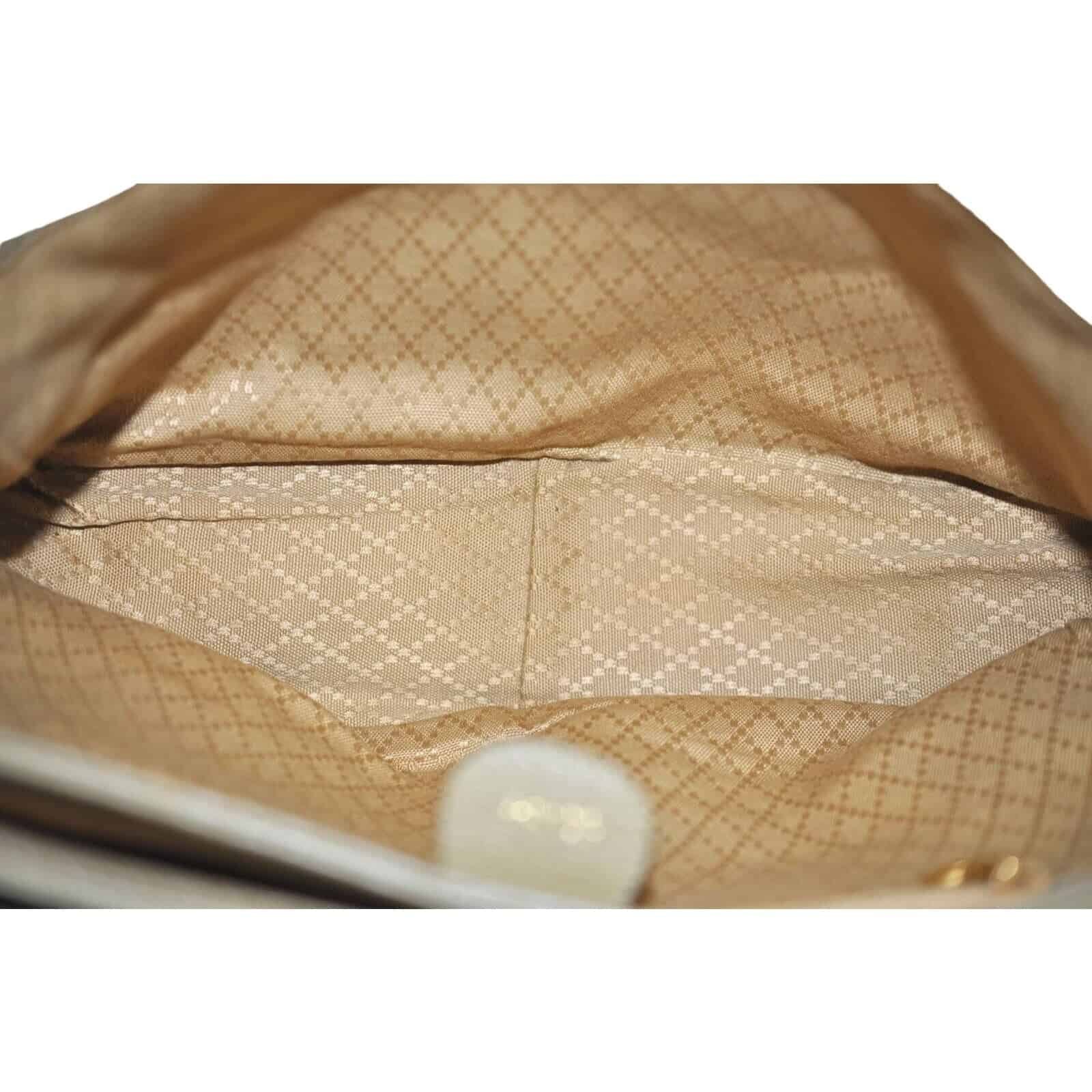 Gucci Stirrup olive green suede & leather saddle bag style cross body! | AlmaBagz