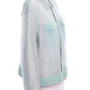 Louis Vuitton 2020 Rainbow Layered Tulle Jacket SZ 46 | AlmaBagz