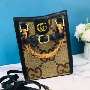 Gucci bamboo handle tote handbag | AlmaBagz