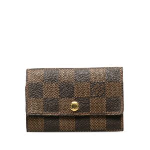 Louis Vuitton Damier Multicle 6 Keycase N62630 Brown PVC Leather  Louis Vuitton | AlmaBagz