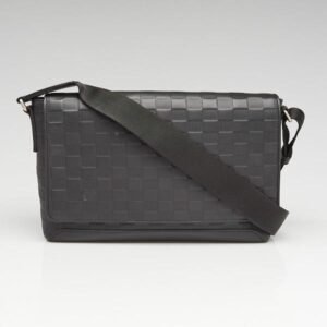 Louis Vuitton District PM Damier Infini Leather Onyx | AlmaBagz