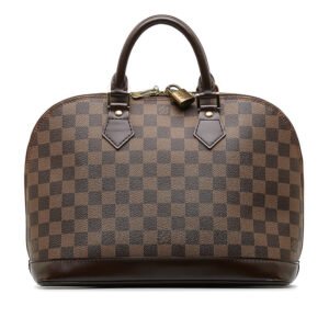 Louis Vuitton Alma Handbag N51131 Brown PVC Leather  Louis Vuitton | AlmaBagz