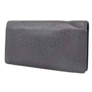 Louis Vuitton Black Leather Brazza wallet accessories | AlmaBagz