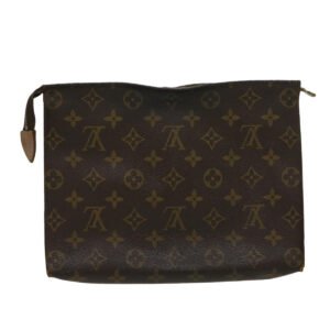 LOUIS VUITTON Monogram Poche Toilette 26 Pouch M47542 LV Auth 30196 | AlmaBagz