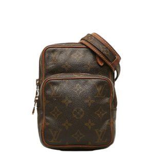 Louis Vuitton Monogram M45238 Shoulder Bag PVC/Leather Brown | AlmaBagz