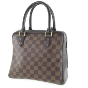 Louis Vuitton Brown Canvas Brera handbag bag | AlmaBagz