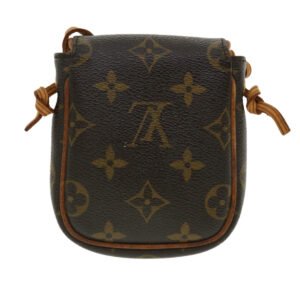 LOUIS VUITTON Monogram Pochette Cancun Shoulder Bag Pouch M60018 LV Auth 33217 | AlmaBagz