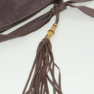 Gucci supple mocha brown leather XL hobo style shoulder bag | AlmaBagz