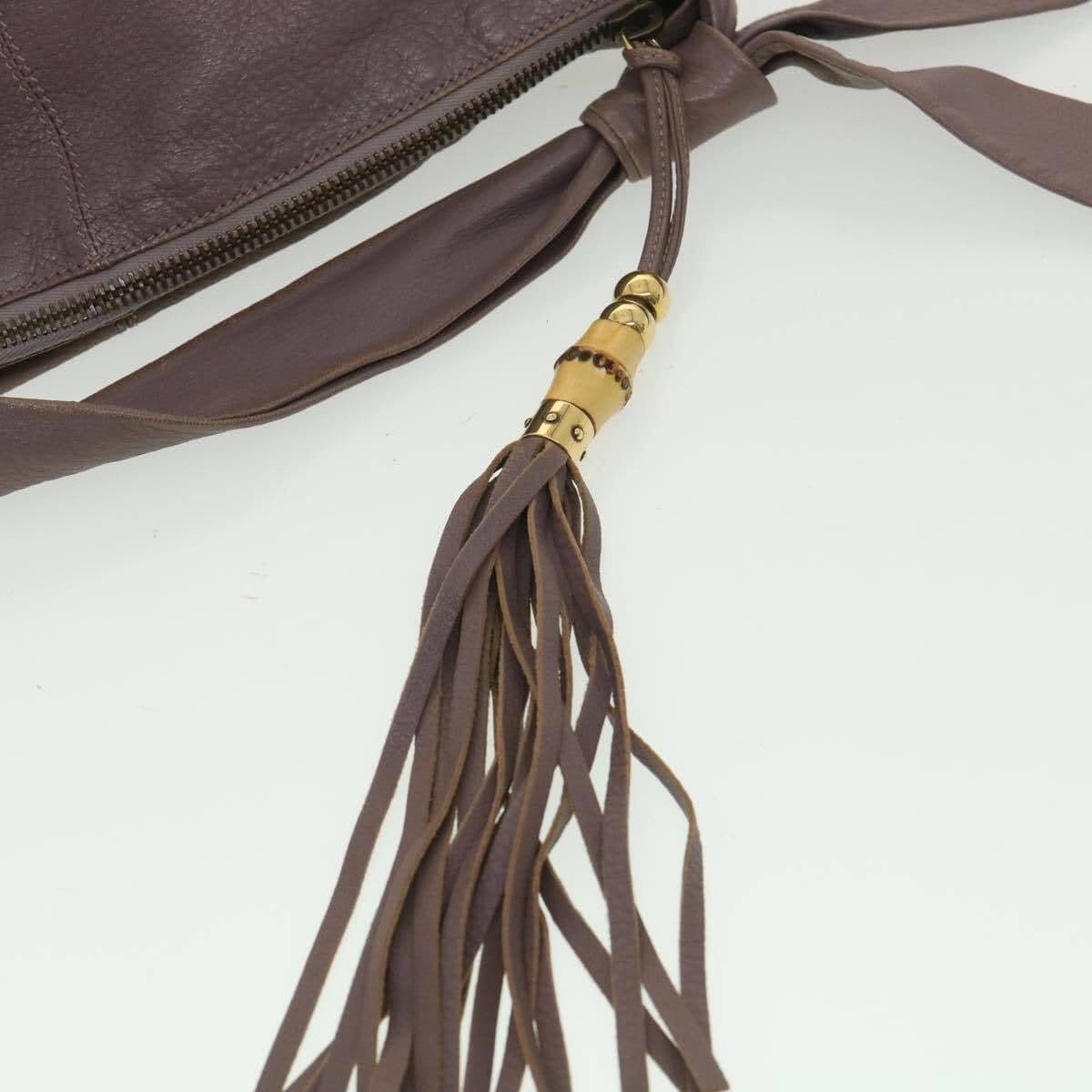 Gucci supple mocha brown leather XL hobo style shoulder bag | AlmaBagz