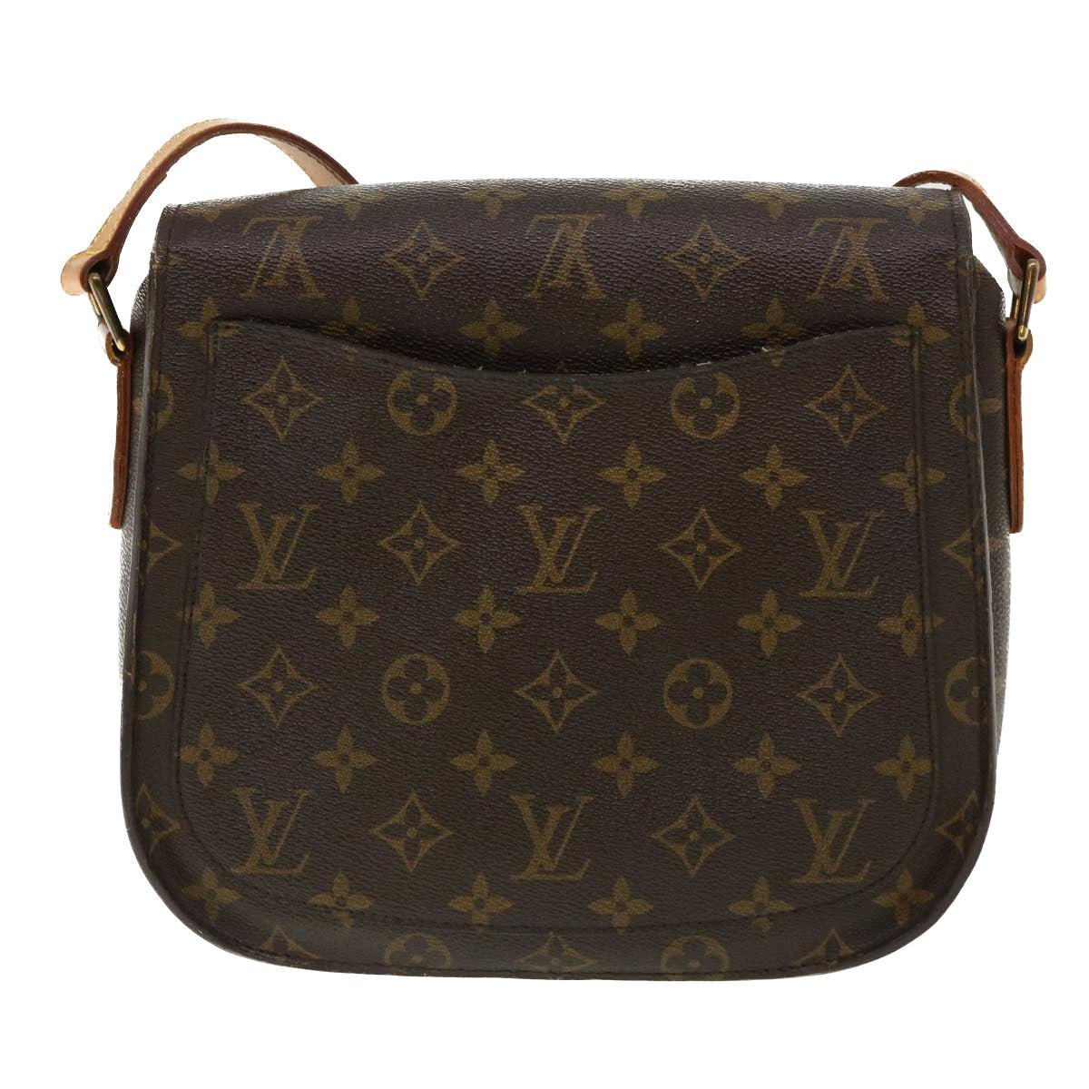 LOUIS VUITTON Monogram Saint Cloud GM Shoulder Bag M51242 LV Auth 33745 | AlmaBagz