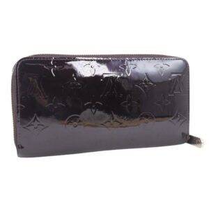 Louis Vuitton Purple Patent leather Zippy wallet wallet accessories | AlmaBagz
