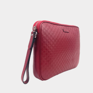 GUCCI Guccissima Zip Pouch Wristlet - OUTLET ITEM FINAL SALE | AlmaBagz