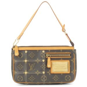 Louis Vuitton Rivet Pochette Accessoires Shoulder Bag Pouch M40141 | AlmaBagz
